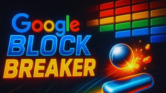 Google Block Breaker